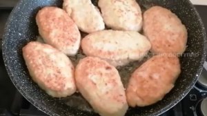 ДОМАШНИЕ Котлеты из Куриного ФАРША на сковороде