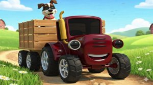 Синий Трактор все серии подряд, песни и развивающие мультики для детей