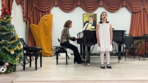 Рождественский концерт учащихся ГБУДО г. Москвы "ДМШ № 62 Н.А.Петрова"