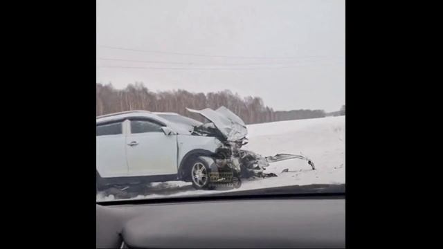 ДТП с автокраном в Алтайском крае смотреть онлайн