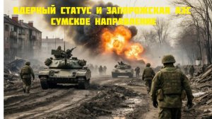 Новости СВО Сегодня-Ядерный статус и Запорожская АЭС Сумское направление