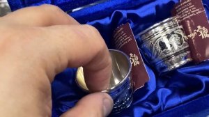 Стопка из серебра «Мини», стп033