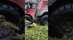 25-12-2025 тест вездехода Тингер испытания болотохода в лесу