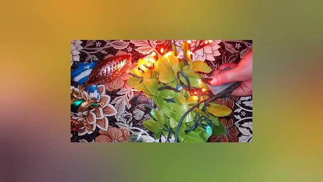 Распаковка/Обзор/ Новогодние игрушки, гирлянда, мишура смотреть онлайн