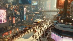 Киберпанковский город Этельбург: Город будущего 2099