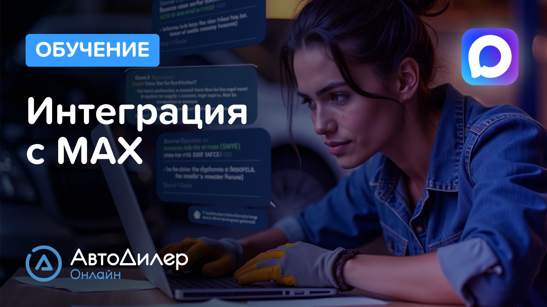 Интеграция с MAX – АвтоДилер Онлайн — Программа для автосервиса и СТО — autodealer.ru смотреть онлайн