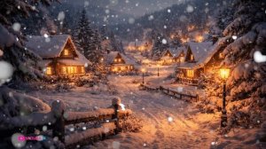 Душевные новогодние песни   Тёплый зимний вечер