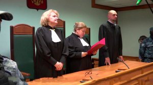 Появились кадры из зала суда, где вынесли приговор по делу о выселении Долиной.