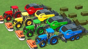 МАШИНКИ ВИДЕО ПРО МАШИНКИ УПРАВЛЯЕМ ТРАКТОРАМИ КОСИМ ТРАВУ ЦВЕТНЫЕ МАШИНКИ ИГРУШКИ МАШИНКИ