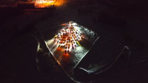 В Сургуте 100 машин составили автоёлку