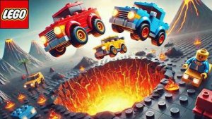 Какой автомобиль LEGO выживет 🌋🚗 Технология Lego Auto