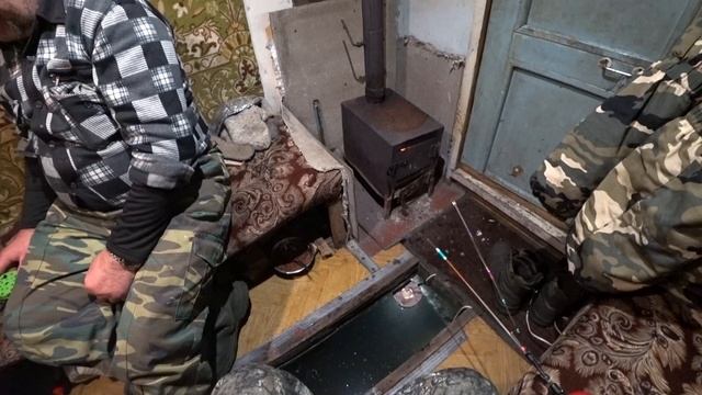 Эта ПРИМАНКА для РИПУСА Действует 100  Рыбалка в Тёплой Будке на льду 2025 в Декабре Со ЛЬДА!!!