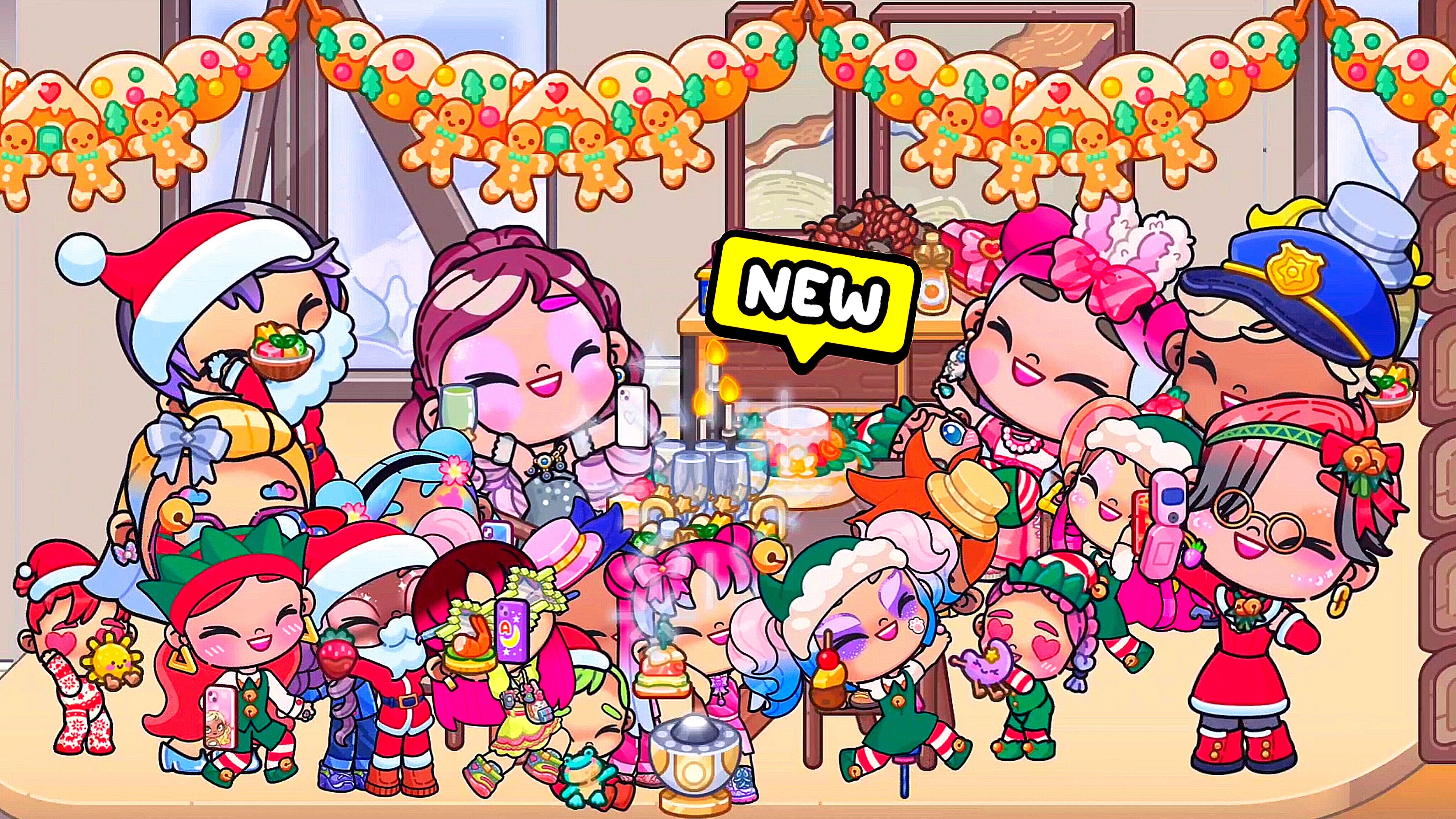 Новый год🎄🎅 с друзьями в домике в горах/❤️AVATAR WORLD СЕМЕЙНЫЕ ИСТОРИИ❤️ смотреть онлайн