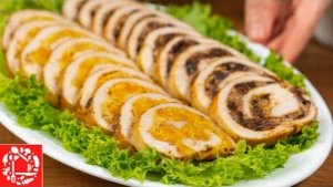 Мясные РУЛЕТЫ с разными начинками — гости в восторге!