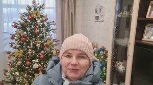 По магазинам.Красивые ёлочки.🎄Вечерняя прогулка.🌲❄️🎅Ленинградская область.