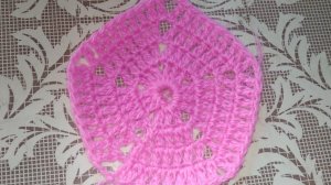 23. МК # ПЯТИУГОЛЬНЫЙ МОТИВ КРЮЧКОМ#