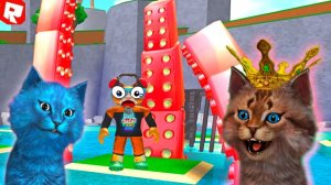 КРАКЕН ХОЧЕТ МЕНЯ СЪЕСТЬ Roblox Cursed Islands ПОБЕДИЛ ВСЕХ СОПЕРНИКОВ Котик Игроман и Котёнок Лайк