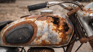 Реставрация Ржавого Мотоцикла JAWA