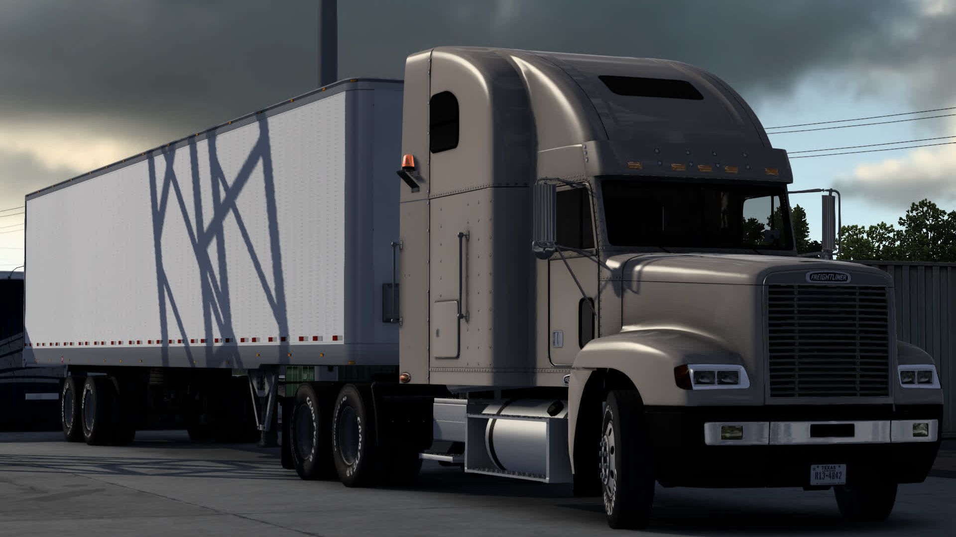 496 / ATS 1.57 / Freightliner FLD / Реальная экономика.