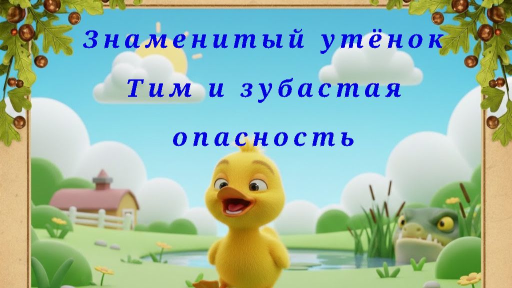 Сказка  «Знаменитый утёнок Тим и зубастая опасность» смотреть онлайн