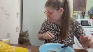 ОБОЖРАЛАСЬ КАК СВИН С КУЗЕЙ ПРИГОТОВИЛА ЛЮБИМОЕ ХРЮЧЕВО