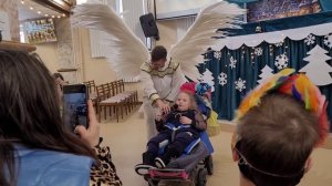 Церковь Спасение Евангельских христиан. Новогодний утренник Новосибирск  #ШаШаШу #РебенокИнвалид