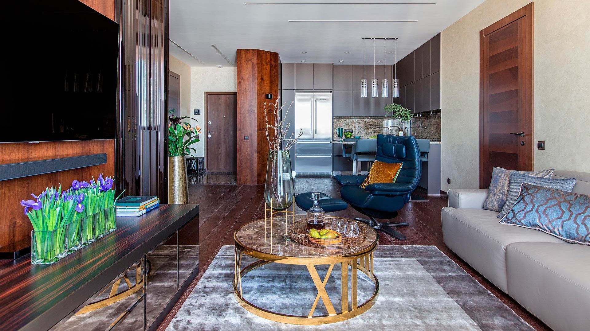 Дизайн и ремонт квартиры под ключ в  ЖК Авеню 77 смотреть онлайн