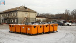 74 новых контейнера для ТКО закупила столица Хакасии
