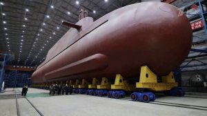 В КНДР опубликовали фотографии новейшей атомной подводной лодки.