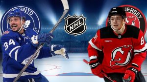 ХОККЕЙ НХЛ.  ТОРОНТО - ДЖЕРСИ.  ТЕКСТОВАЯ ОНЛАЙН ТРАНСЛЯЦИЯ.