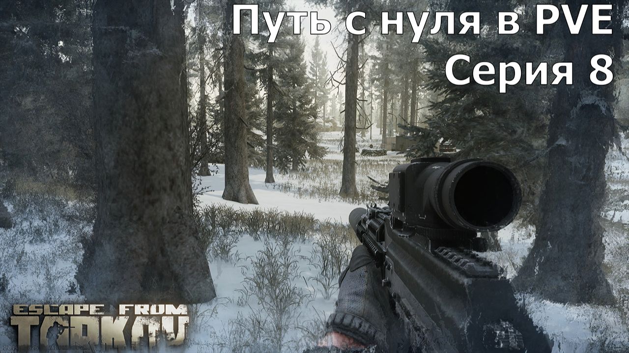 0.8 Escape from Tarkov. Путь с нуля в PVE. Серия 8 Лес. Сюжет Тур