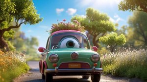 Гонка на звездном небе мультик