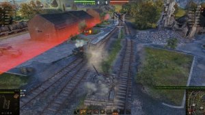 Мир танков. НАТИСК. Уайдпарк. Бой на Об.140. Взял 2 фрага. ПОБЕДА.