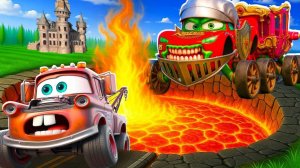 МУЛЬТИКИ ПРО МАШИНКИ 🚗  МОЛНИЯ МАКВИН И ВСТРЕЧА ДОРОЖНЫХ ГЕРОЕВ. ДЕТЕЙЛИНГ НА МАКСИМУМ