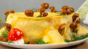 Лучший САЛАТ на Новый Год 2026! САЛАТ, который ПОКОРИТ всех гостей! Новогоднее Меню 2026