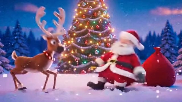 Смешной дед мороз