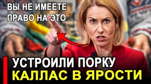 Вот это поворот...Каллас устроили ПОРКУ..Начался переполох въезд запрещен.