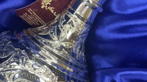 Серебряный графин для крепких напитков «Гриб», гр012