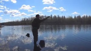 Спининг Влезает в Карман штанов! Деревенские Нано-Технологии!