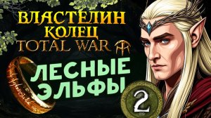 Властелин Колец Total War - прохождение за Лесных Эльфов - мод The Dawnless Days (Rise of Mordor)-#2