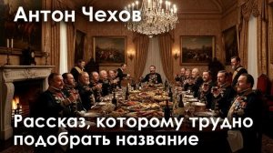 Антон Чехов. "Рассказ, которому трудно подобрать название"
