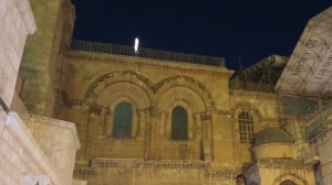 На службе в Иерусалиме. Храм Гроба Господня