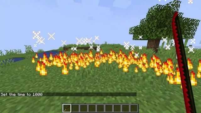 Клинок, рассекающий демонов в майнкрафт l Обзор мода MINECRAFT смотреть онлайн