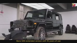Восстановление редкого Mercedes-Benz G 55 от голого кузова к заводскому состоянию