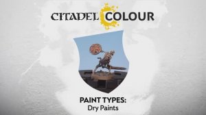 05 - Dry Paints