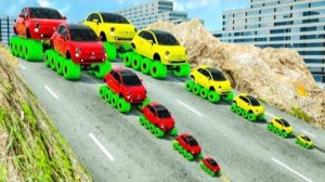 Большой и маленький грузовик-монстр Кевин против Большого и маленького грузовика-монстра