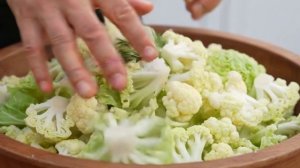 Салаты из цветной капусты. Рецепт внутри.