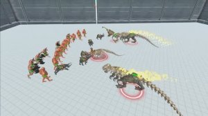 ARBS: Пылающие Кости Апокалипсиса! 🔥💀 Огненные Скелеты Динозавров Вырываются на Свободу!