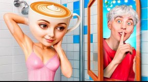 Мы построили 3 секретные комнаты, чтобы тайком выпить капучино «Балерина»! А4