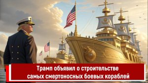 Трамп объявил о строительстве самых смертоносных боевых кораблей